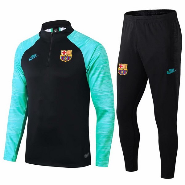 Chandal Del Barcelona 2019-2020 Negro Amarillo Verde